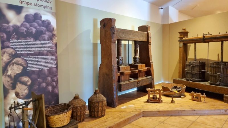 Gammelt vinlagingsutstyr